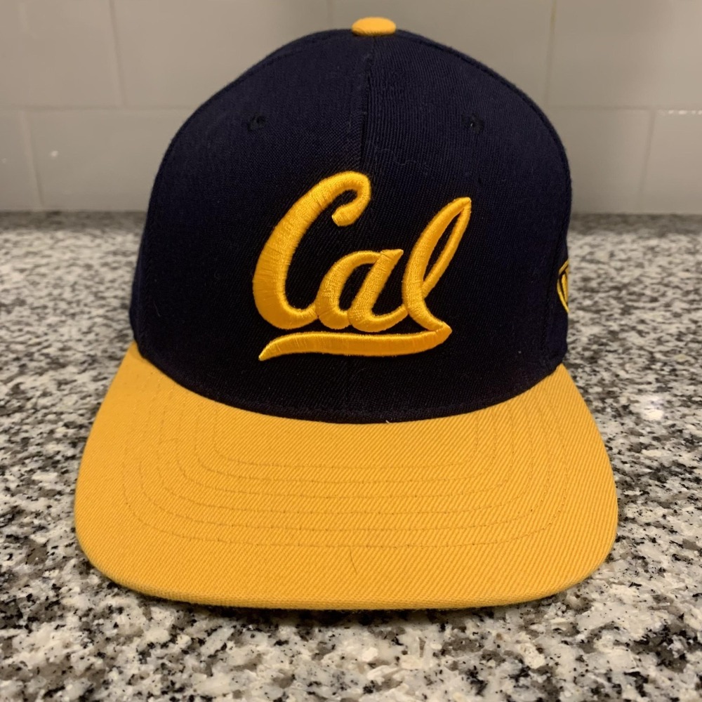 California Golden Bears Hat Cap Fitted Mens One Size Blue Top Of The World Wool
